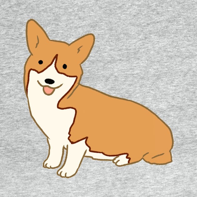 Corgi art by Mayarart